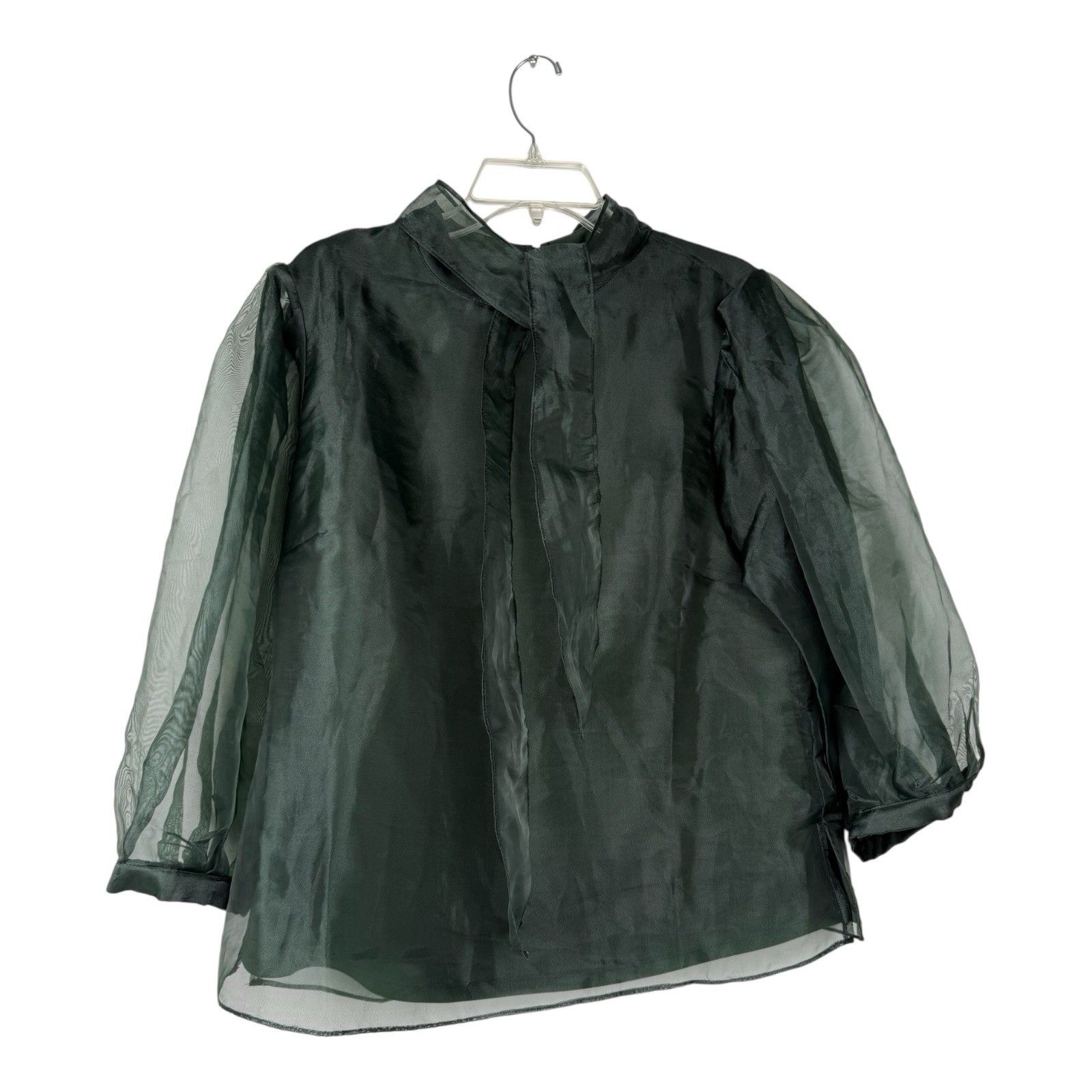 Cece Women Green Blouse Size M Like New
